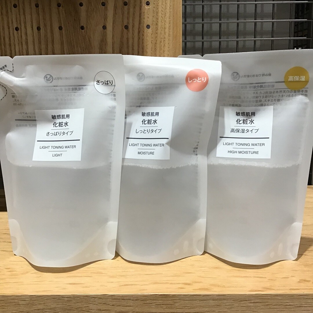 いとく男鹿SC】化粧水に詰め替え用ができました！｜ 無印良品